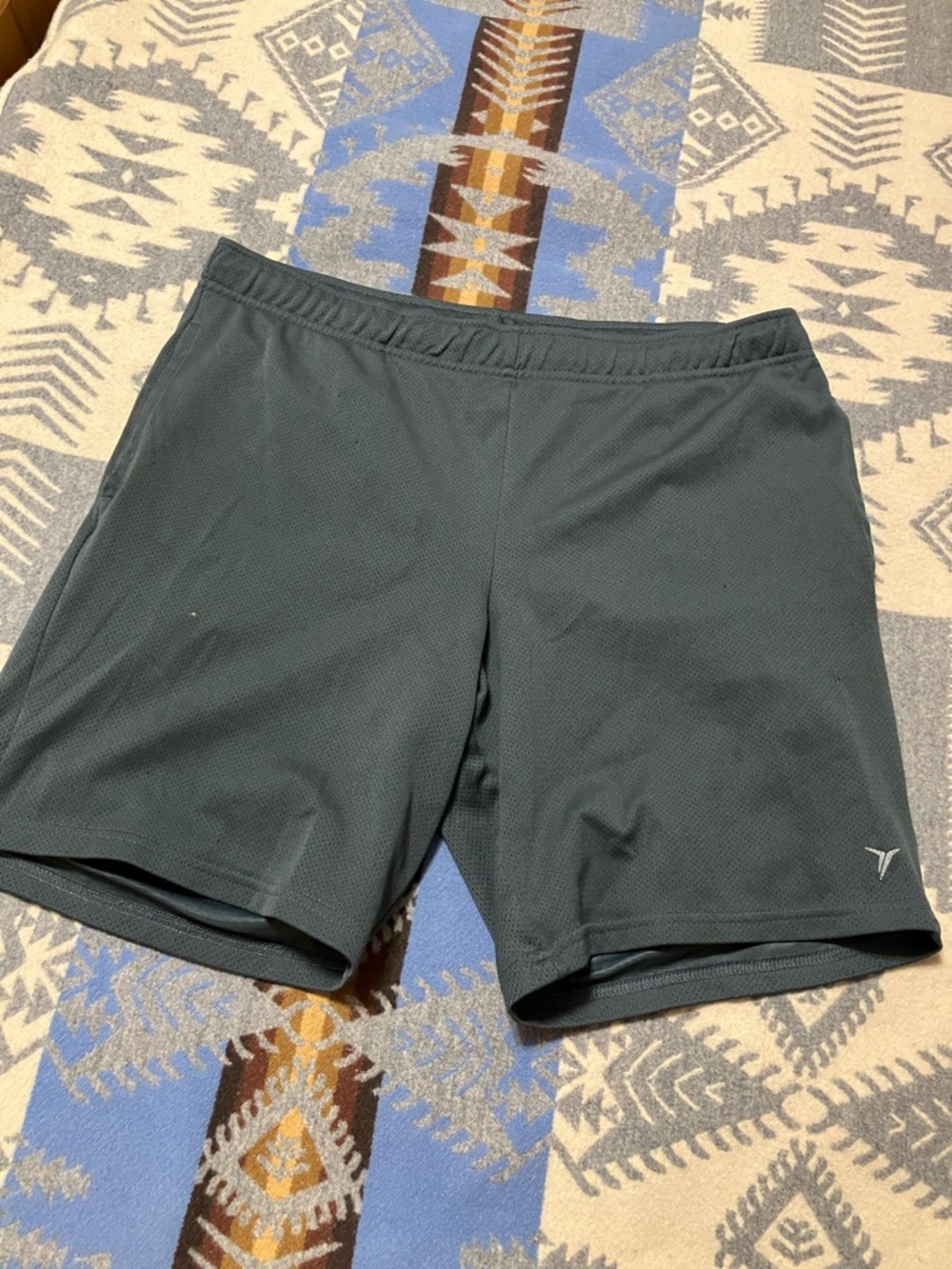 Old Navy Men's Athletic Shorts - Dark Green